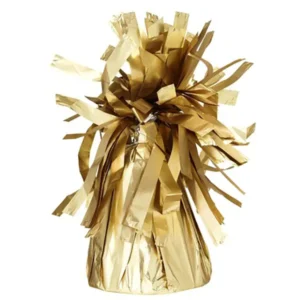 Ballongewicht Folie, gold matt, ca.130g, 7cm