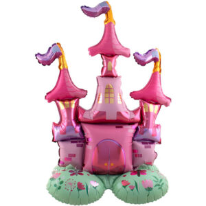 Schloss / selbststehend / Folienballon/ 65 cm x 90 cm