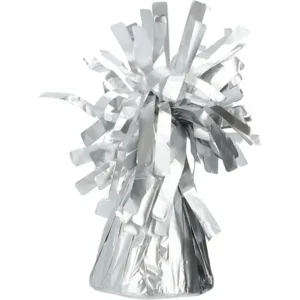 Ballongewicht Folie, silber matt, ca.130g, 7cm