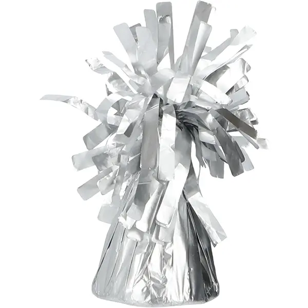 Ballongewicht Folie, silber matt, ca.130g, 7cm
