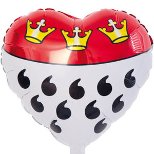 Herzballon Köln Wappen / Folie / 45cm